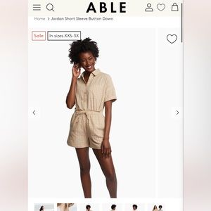 NWOT Able Jordan Blouse